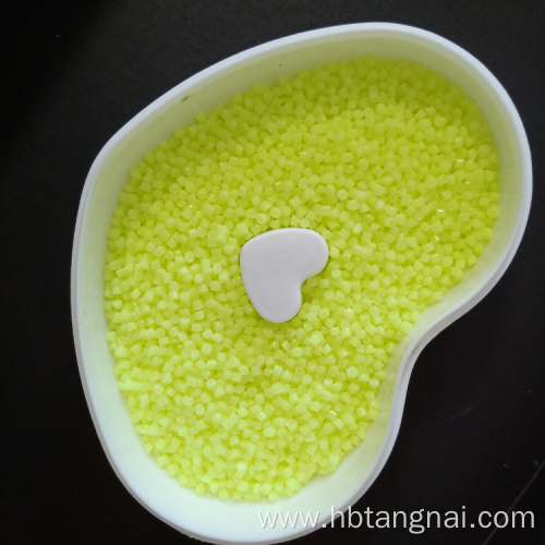 Transparent filling with new LDPE raw material